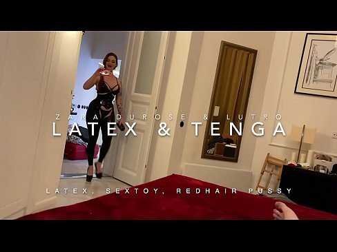 ❤️ Redheaded stepsister in latex costume yakasvirwa na stepbrother ❤❌ ❌